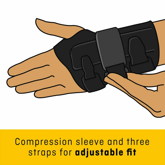 FUTURO Compression Stabilizing Wrist Brace, Right Hand, L/XL