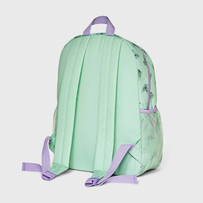 Kids' 16" Butterfly Printed Backpack - Cat & Jack Mint Green