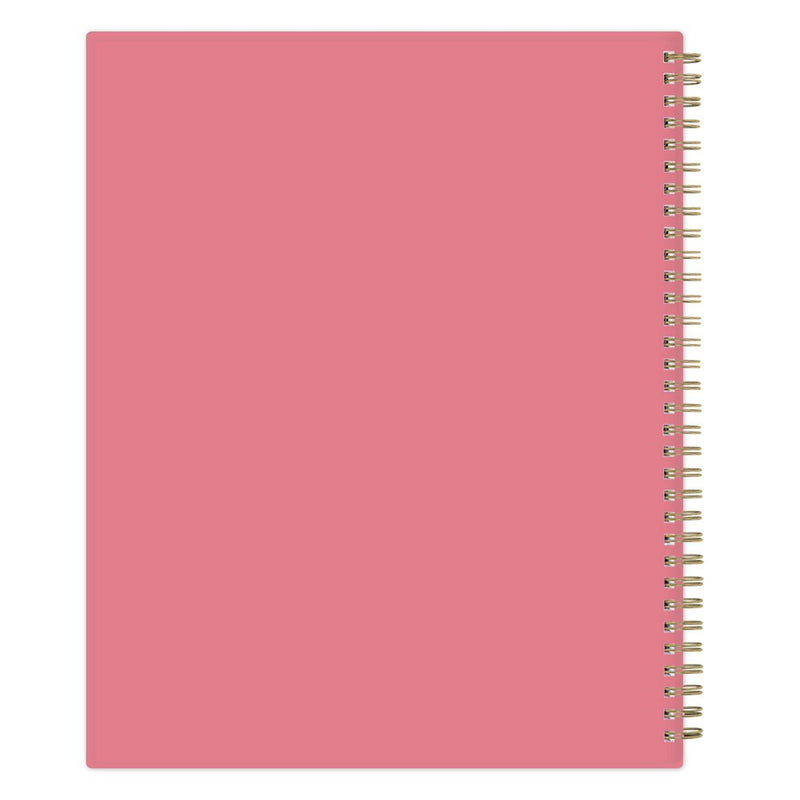 Rachel Parcell 2024 Planner 8.5"x11" Weekly/Monthly Wirebound Emily Pink