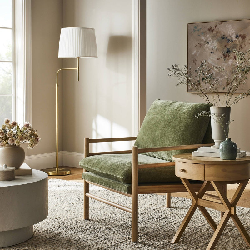 Wasatch Side Table with Drawer Light Natural (FA) - Threshold designed with Studio McGee (LOCAL PICKUP ONLY)