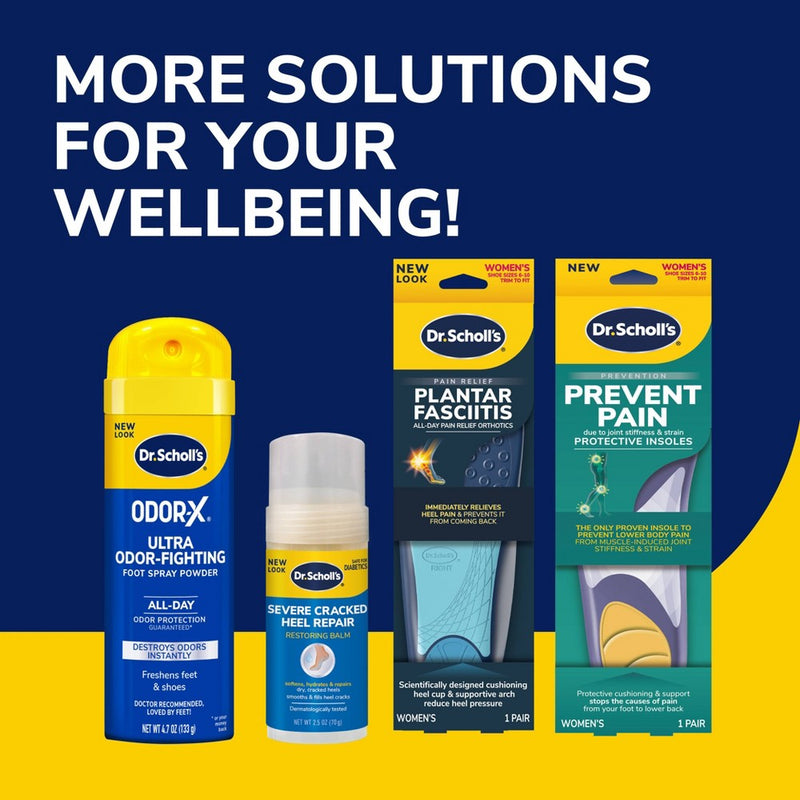 Dr. Scholl's Athletic Series Running Insoles for Women - Size (5.5-9)