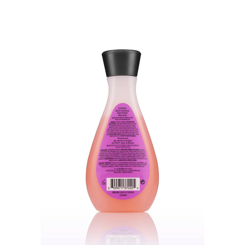 Cutex Non-Acetone Nail Polish Remover for Natural and Artificial Nail with Coconut Oil - 6.7 fl oz