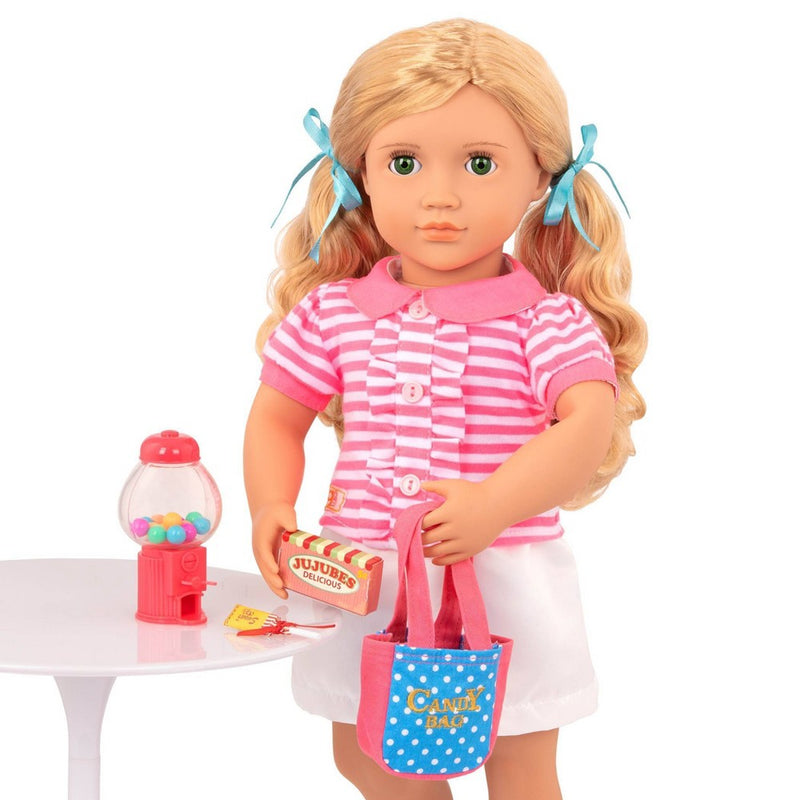Our Generation Retro Gumball Machine for 18" Dolls - Treats & Sweets