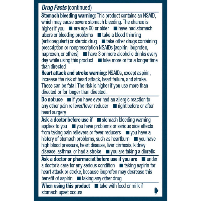 Advil Pain Reliever/Fever Reducer Liqui-Gel Minis - Ibuprofen (NSAID) - 20ct