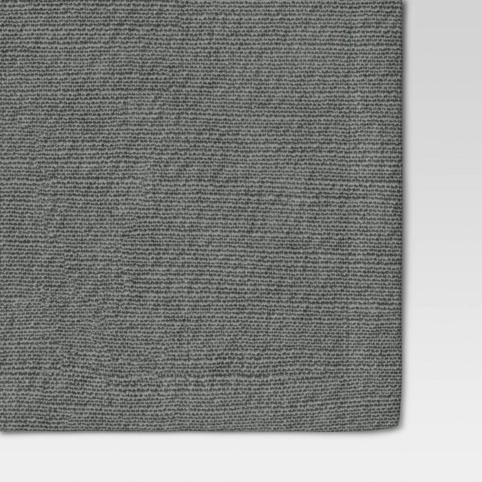 4pk Cotton Easy Care Napkins Gray - Threshold
