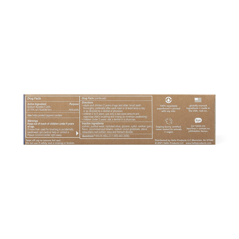 hello Dragon Dazzle Blue Raspberry Fluoride Toothpaste - 4.2oz