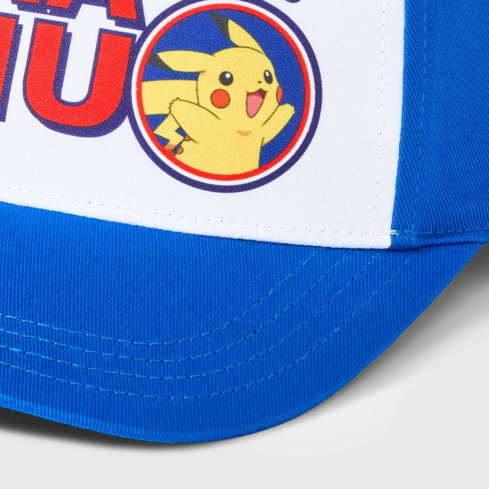 Kids' Pokemon Pikachu Americana Baseball Hat - Red