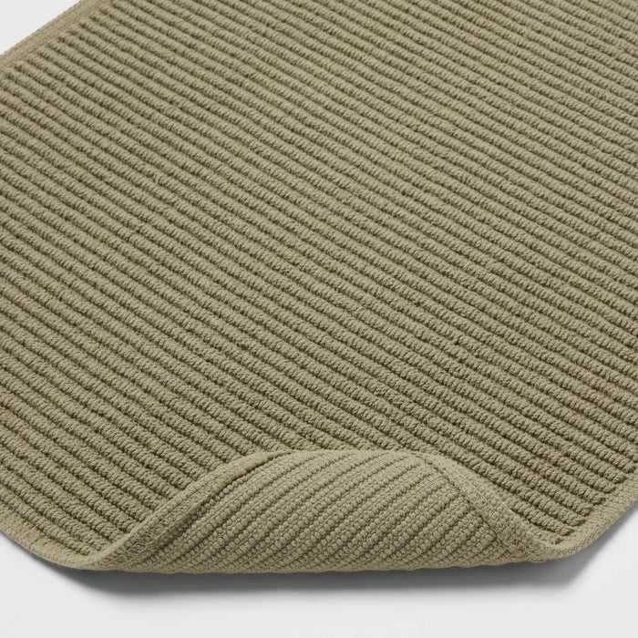 20"x30" Performance Plus Bath Mat Solid Light Green - Threshold
