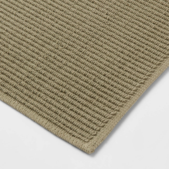 20"x30" Performance Plus Bath Mat Solid Light Green - Threshold