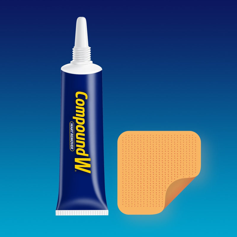 Compound W Maximum Strength Fast Acting Gel Wart Remover + ConSeal Patches - 0.25oz/12ct
