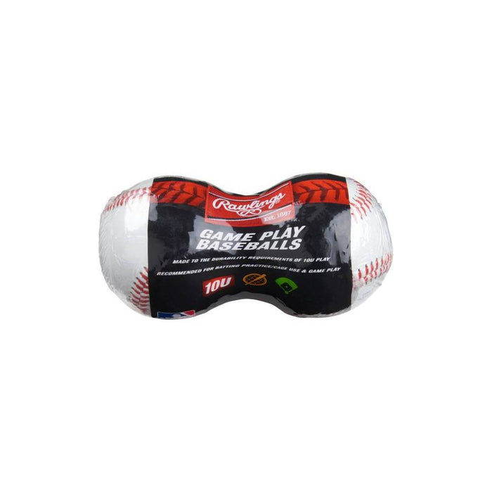 Rawlings 10 and Under Baseball - 2pk