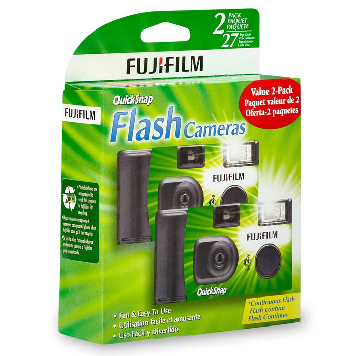 Fujifilm Quicksnap 135 Flash 400 2pk Camera