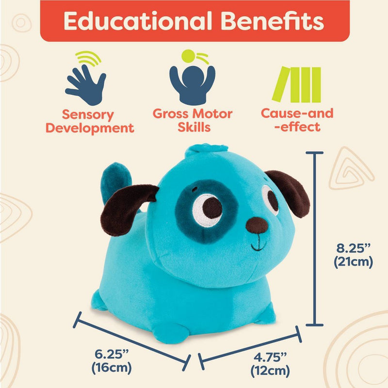 B. toys Interactive Stuffed Animal Dog Wobble 'n' Go - Woofer