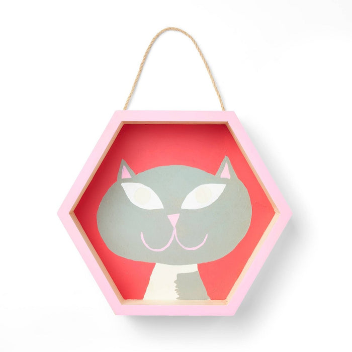 DIY Base Hexagon Box Unfinished Craft - Mondo Llama