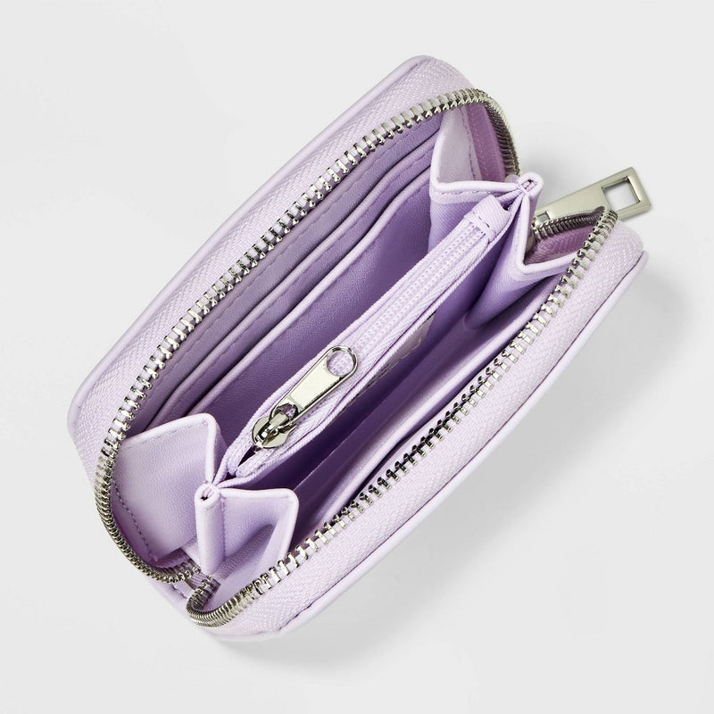 Small Zip Wallet - A New Day Violet