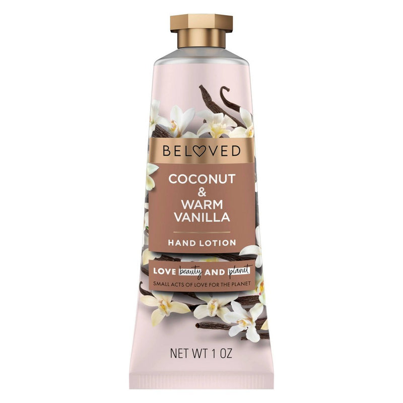 Beloved Coconut & Warm Vanilla Hand Cream Lotion - 1oz
