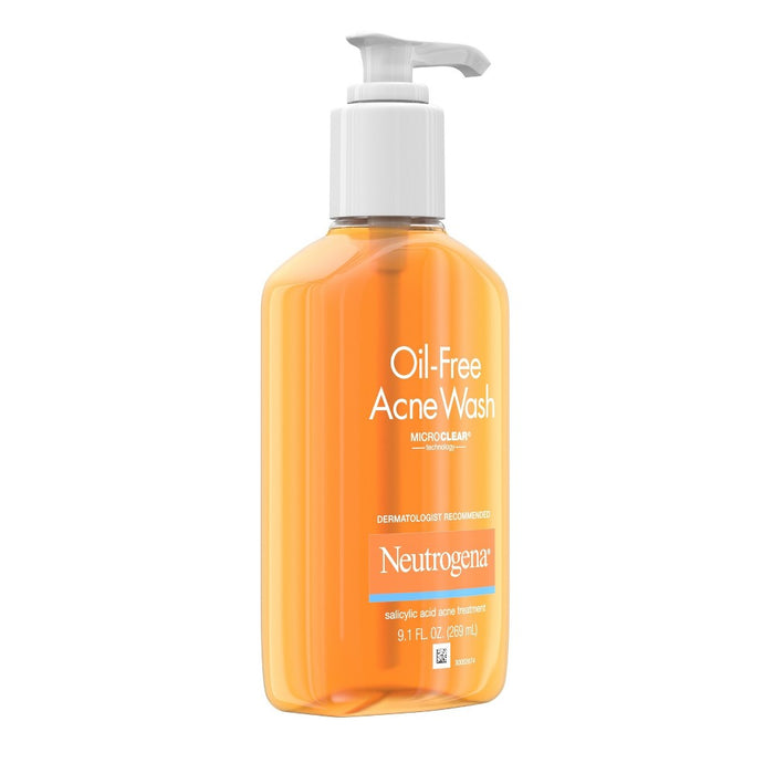 Neutrogena Oil-Free Salicylic Acid Acne Fighting Face Wash - 9.1oz