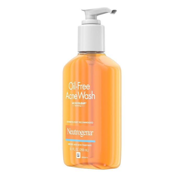 Neutrogena Oil-Free Salicylic Acid Acne Fighting Face Wash - 9.1oz