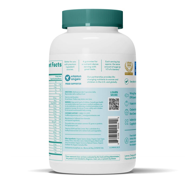 SmartyPants Prenatal Multi & Omega-3 Fish Oil Gummy Vitamins with DHA & Folate - 120 ct