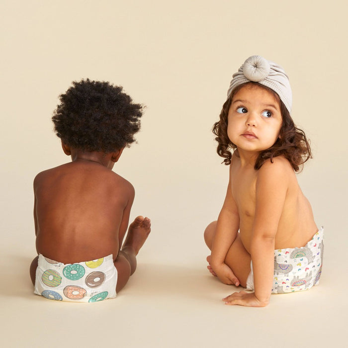 The Honest Company Clean Conscious Disposable Diapers Four Print Pack - Size 3 - 120ct