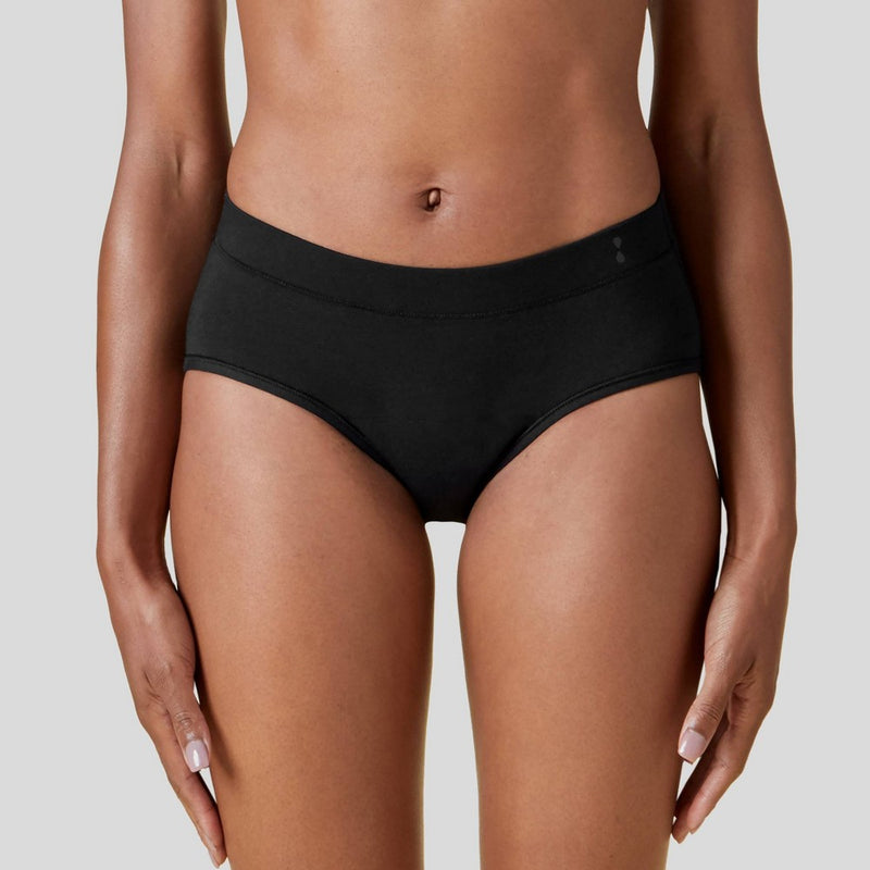 Thinx for All Women's Super Absorbency Brief Period Underwear - Black S