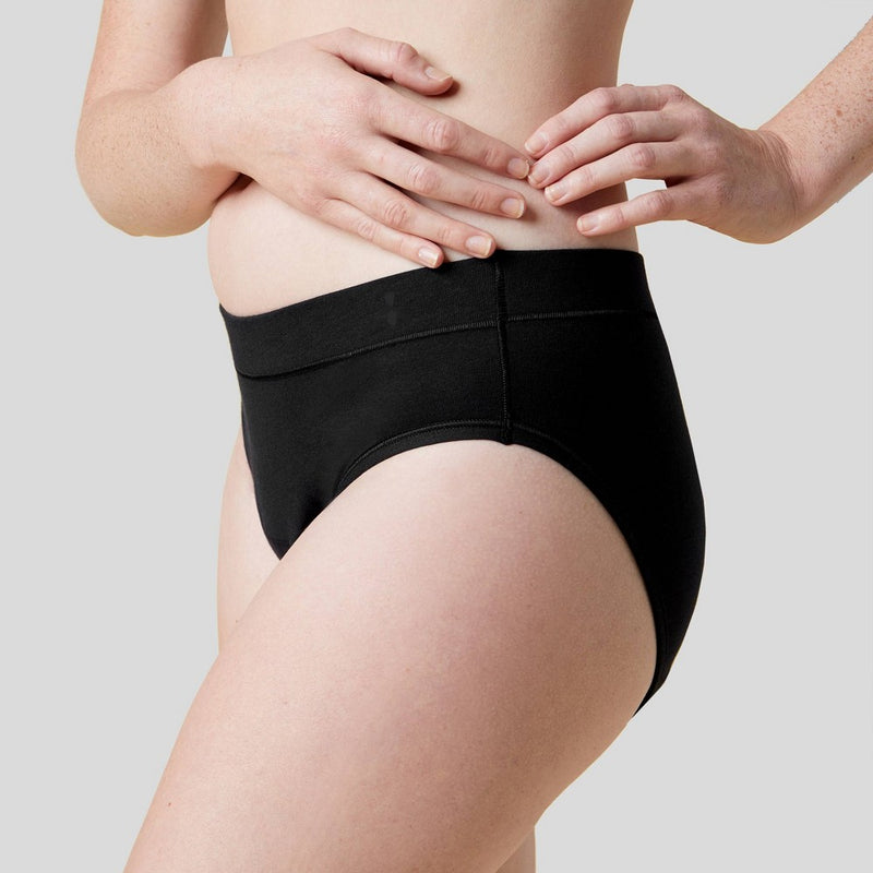 Thinx for All Women's Super Absorbency Brief Period Underwear - Black S