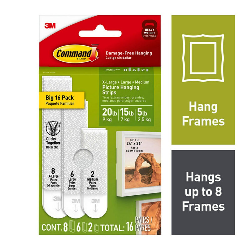 Command 12pk Heavy PHS Adhesives