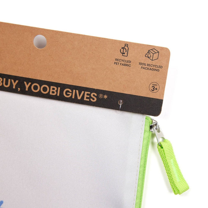Single Zipper Pencil Case Abstract Mountains - Yoobi