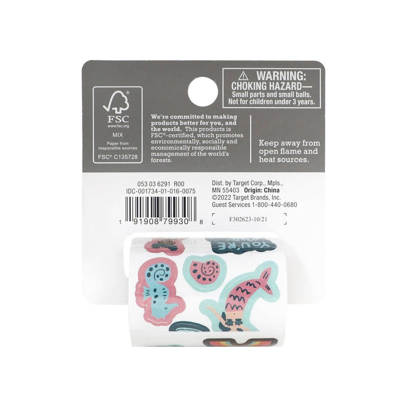 Unicorn Mermaid Sticker Rolls - Spritz