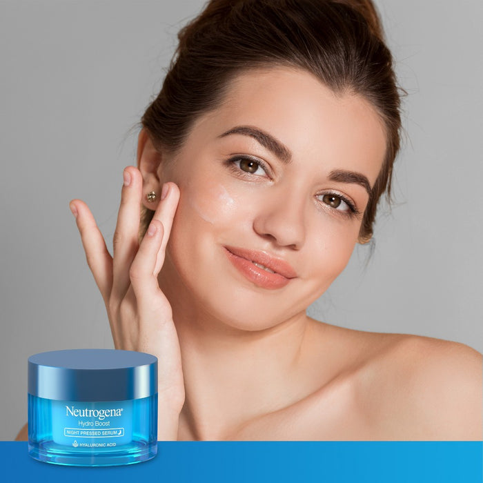 Neutrogena Hydro Boost Night Facial Serum with Hyaluronic Acid for Dry Skin - 1.7 oz