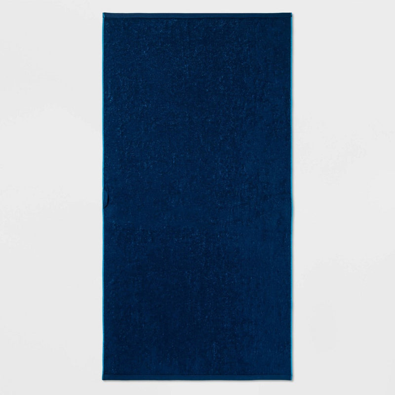 WOW Reversible Beach Towel Blue - Sun Squad