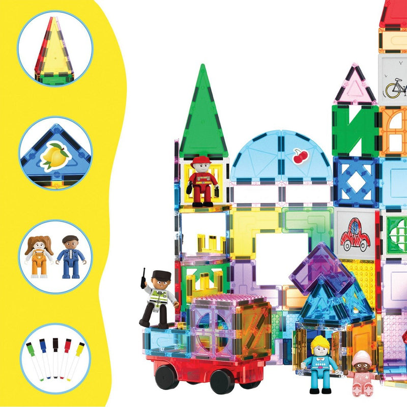 Picasso Tiles Magnetic Tile Set - 350pc (LOCAL PICKUP ONLY)