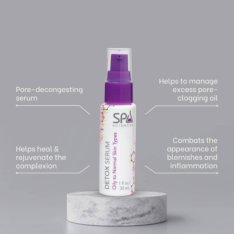 Spa Sciences Detox Serum Decongesting Facial Serum - 1.1 fl oz