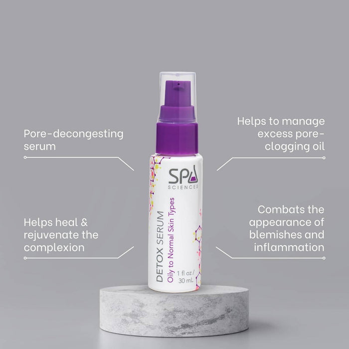 Spa Sciences Detox Serum Decongesting Facial Serum - 1.1 fl oz
