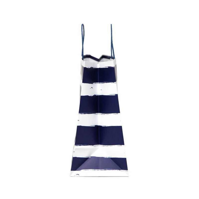 XL Vogue Bag Horizontal Navy Striped on White - Spritz