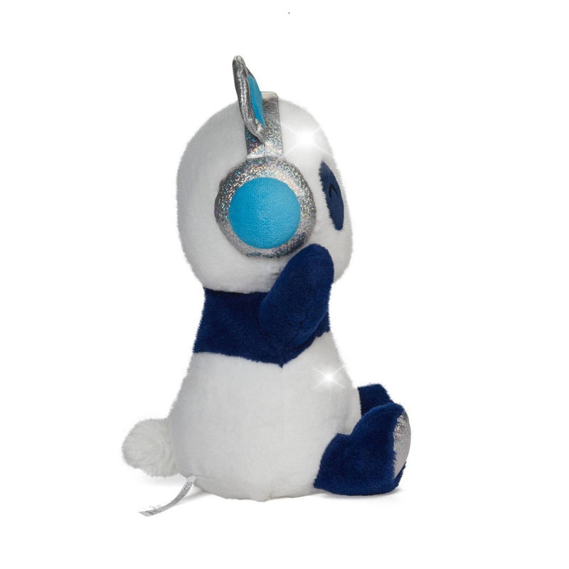 FAO Schwarz Glow Brights Plush with Lights and Sounds 13" DJ Panda