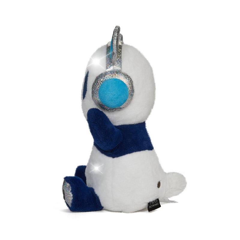FAO Schwarz Glow Brights Plush with Lights and Sounds 13" DJ Panda