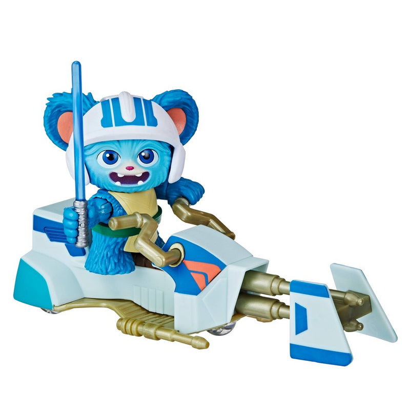 Star Wars Young Jedi Adventures Nubs and Speeder Bike Vehicle Set