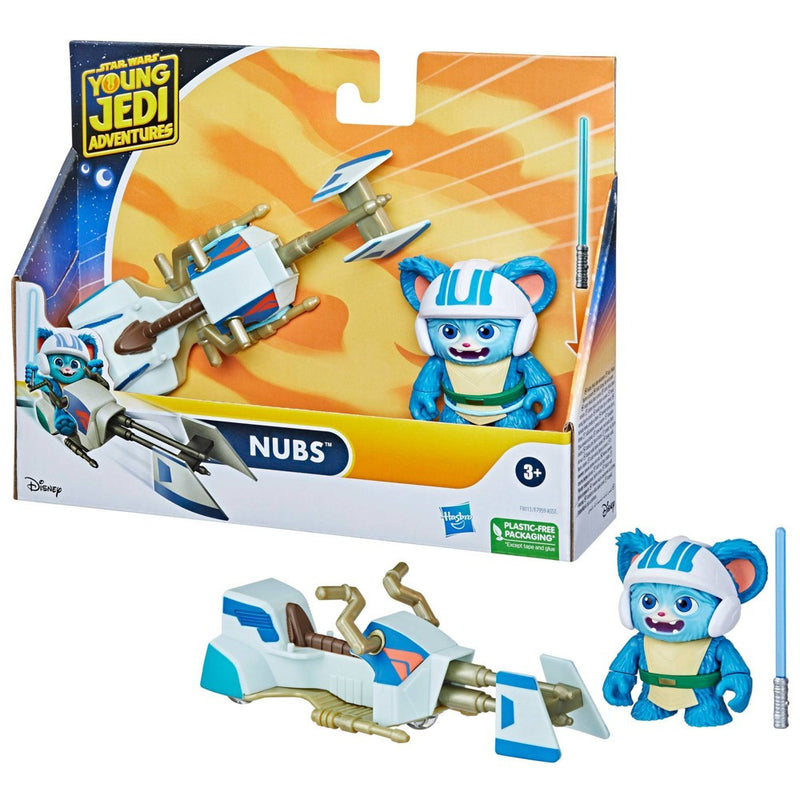 Star Wars Young Jedi Adventures Nubs and Speeder Bike Vehicle Set