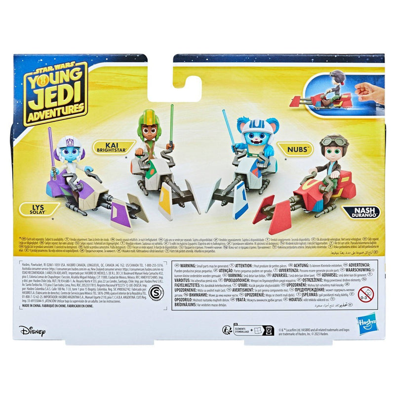 Star Wars Young Jedi Adventures Nash Durango and Speeder Bike Vehicle Set