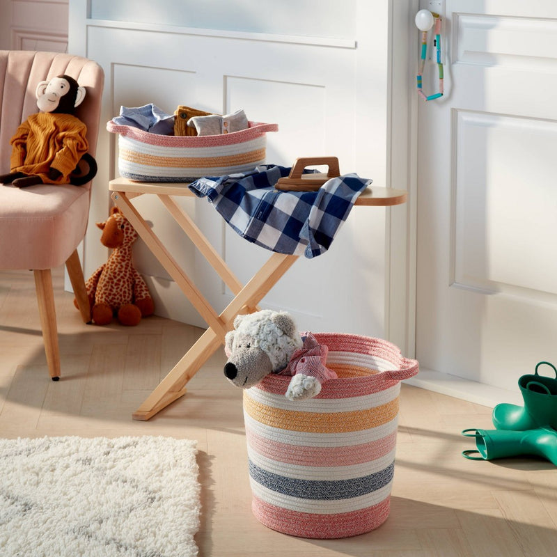 Extra Large Striped Coiled Rope Kids' Storage Bin - Pillowfort (LOCAL PICKUP ONLY)