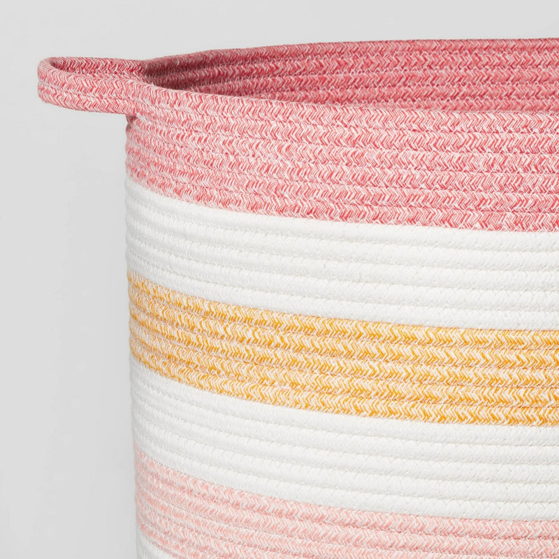 Extra Large Striped Coiled Rope Kids' Storage Bin - Pillowfort (LOCAL PICKUP ONLY)
