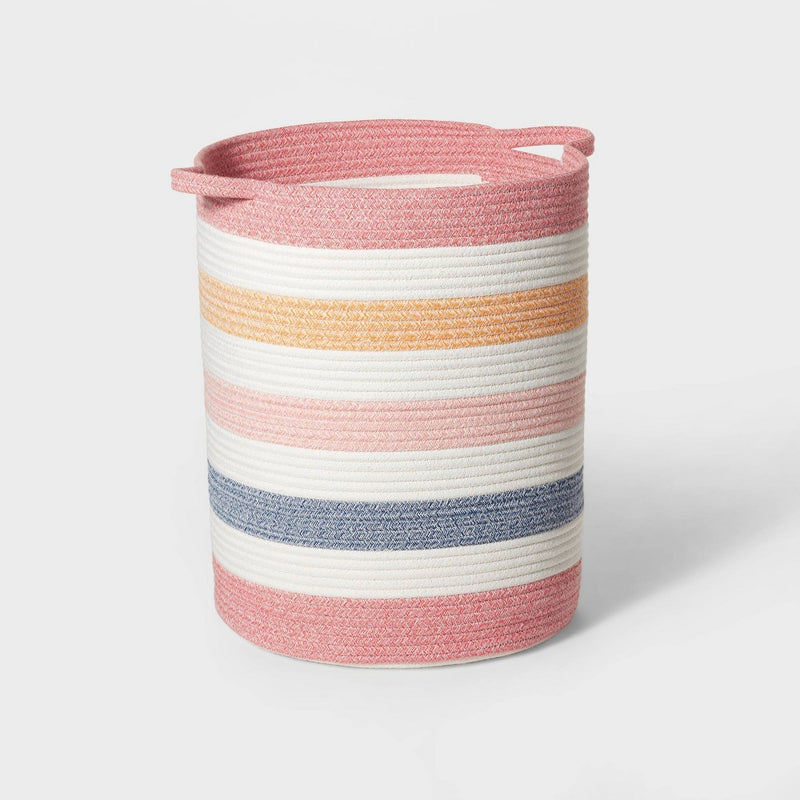 Extra Large Striped Coiled Rope Kids' Storage Bin - Pillowfort (LOCAL PICKUP ONLY)