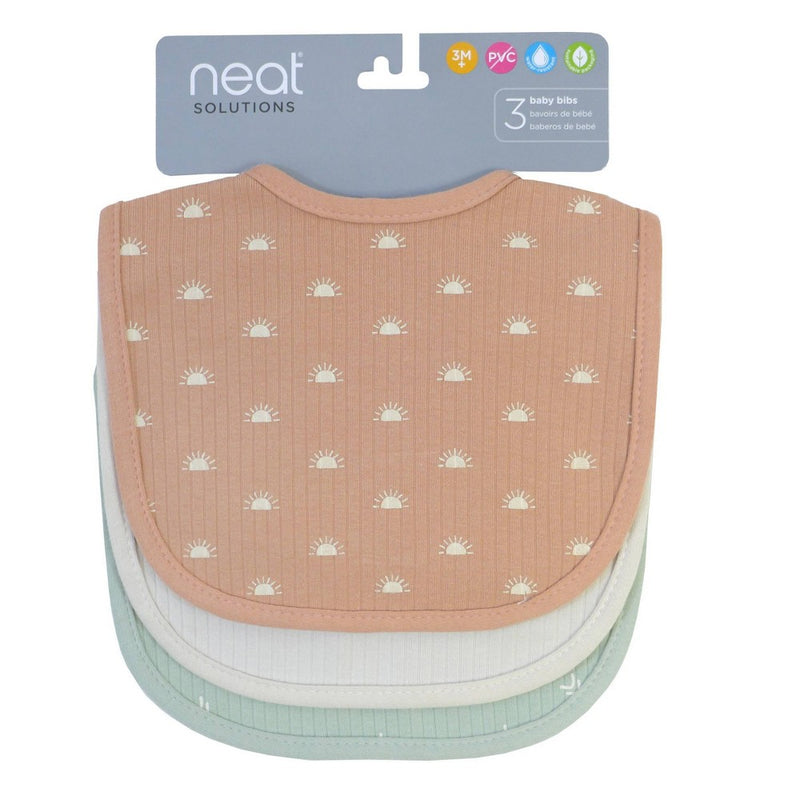 Neat Solutions Ribbed Bib Set - 3pk