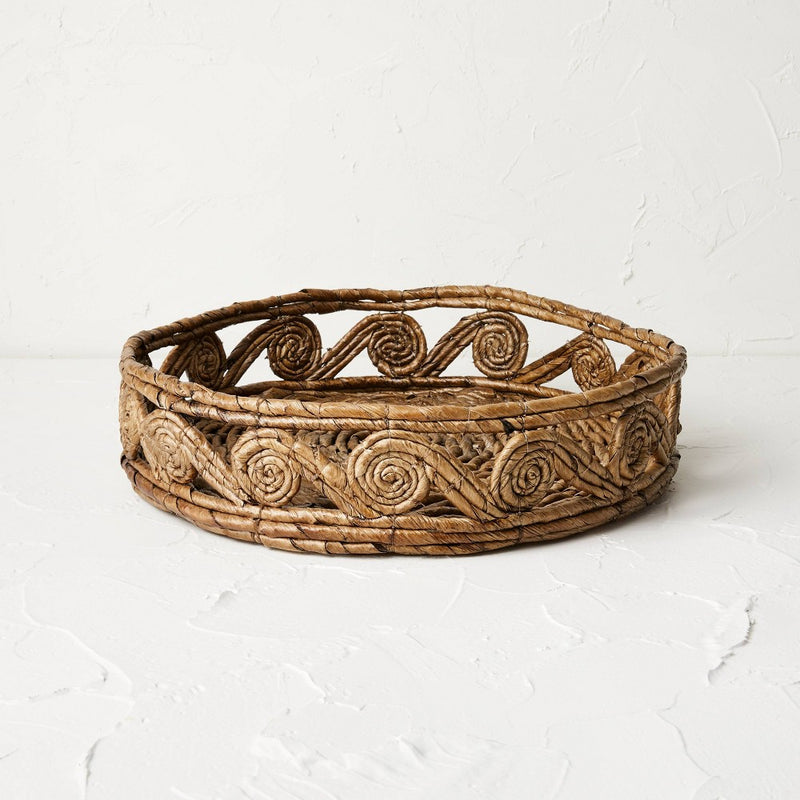 Swirl Woven Tray - Opalhouse designed with Jungalow