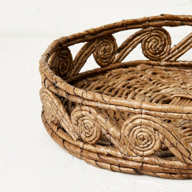 Swirl Woven Tray - Opalhouse designed with Jungalow