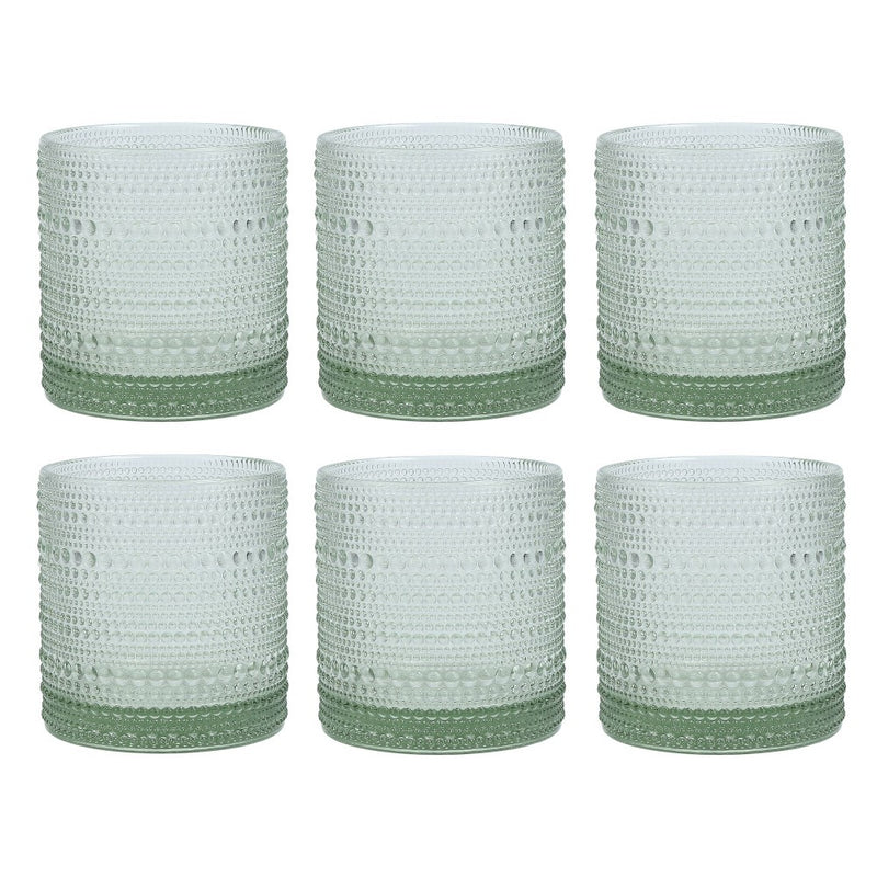 6pk 13.9oz Jupiter Triple Old-Fashioned Glasses Sage - Fortessa Tableware Solutions