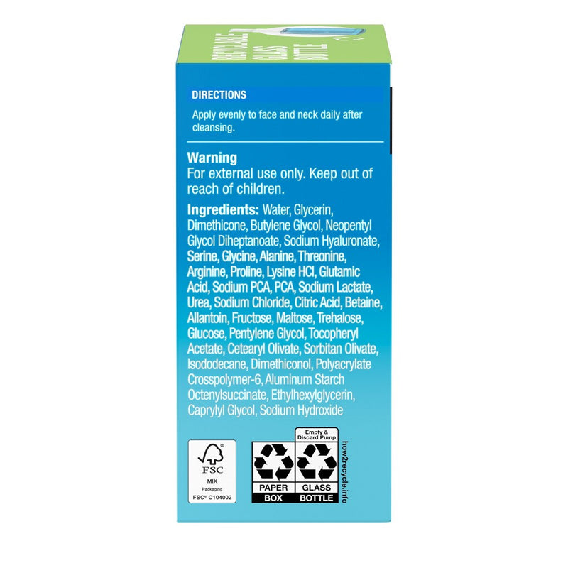 Neutrogena Hydro Boost Hyaluronic Acid Face Serum - Fragrance Free - 1.0oz