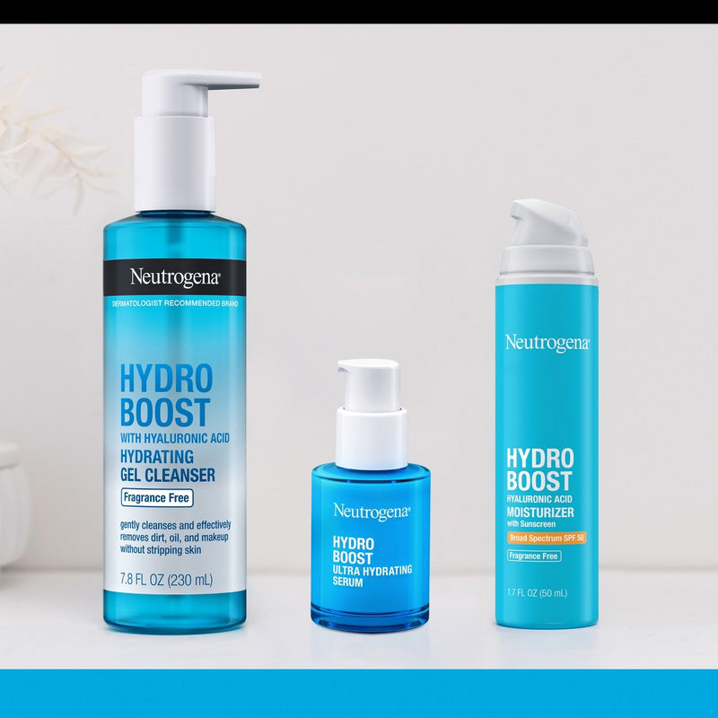 Neutrogena Hydro Boost Hyaluronic Acid Face Serum - Fragrance Free - 1.0oz