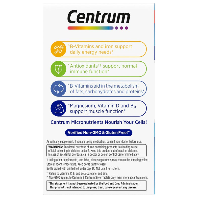 Centrum Men Multivitamin / Multimineral Dietary Supplement Tablets - 120ct